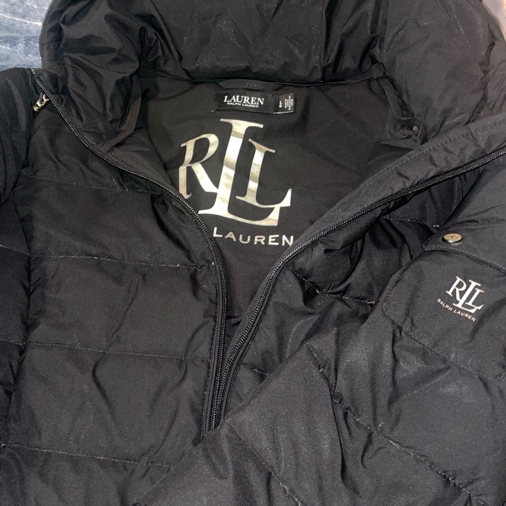 (L) Ralph Lauren women’s puffy long jacket